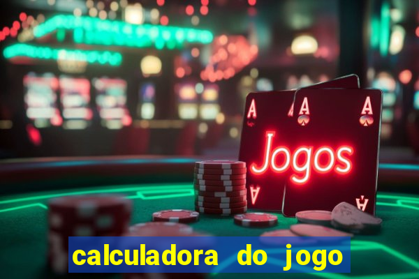 calculadora do jogo do bicho